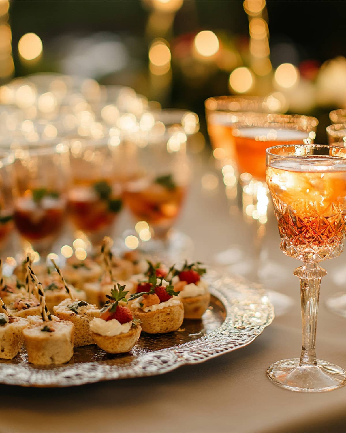 Meniu Corporate & Team Building ZEPHIRA / GLAMOUR — antreu rece, fel principal și cocktail bar